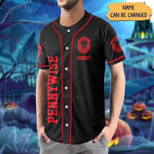 Pennywise Baseball Shirt, Pennywise Jersey