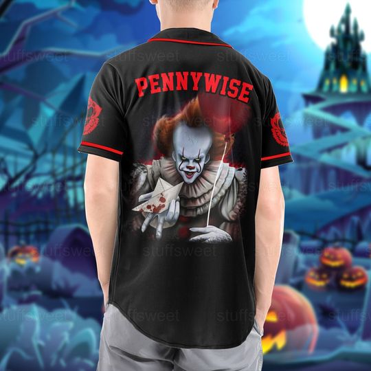 Pennywise Baseball Shirt, Pennywise Jersey