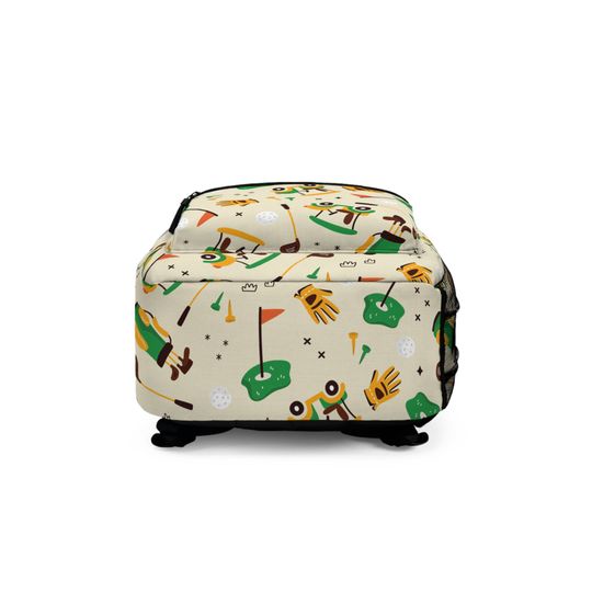 Personalizable Golf Backpack, Kid School Bag, Golf School Backpack
