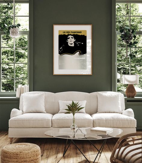 Lou Reed - Transformer Album Cover Poster