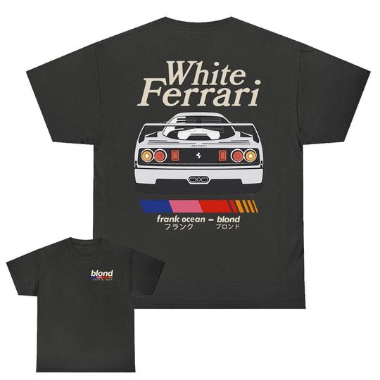 Frank Ocean Blond White Ferrar T Shirt