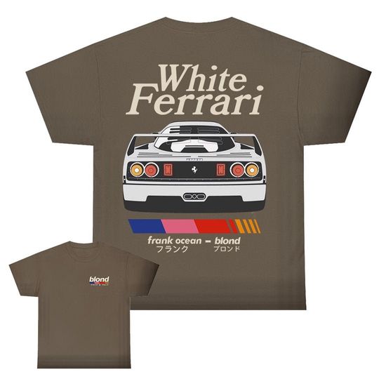 Frank Ocean Blond White Ferrar T Shirt