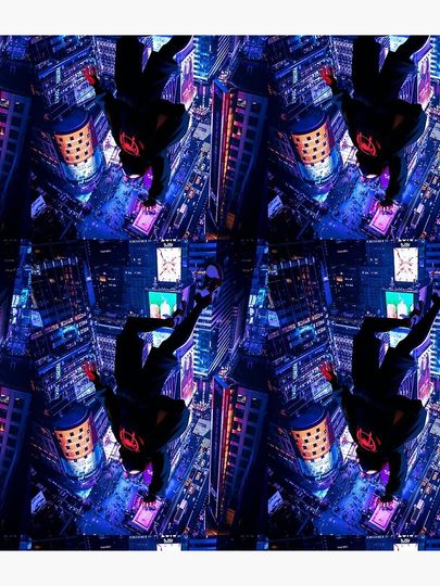 Flay Miles Morales poster Backpack