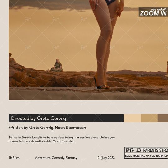 Barbie Poster | Greta Gerwig Barbie