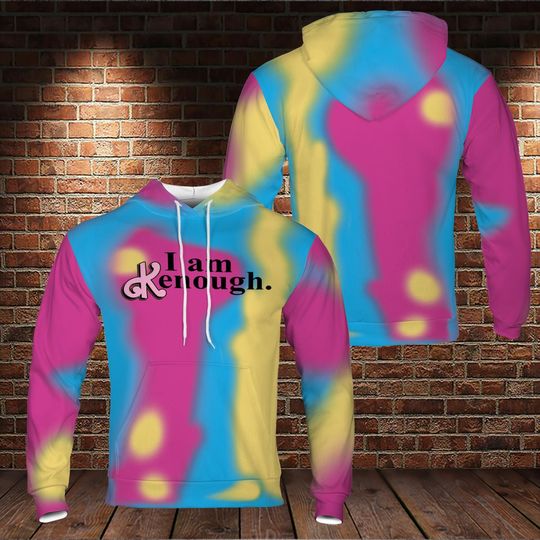 I Am Enough Barbie Movie 3D Hoodie