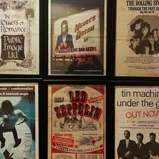 THE CURE Boy's Don't Cry 1986 Poster