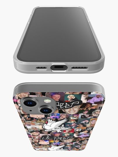 lil peep collage iPhone Case
