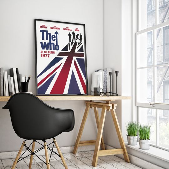 The Who Poster | Rock & Roll Poster | The Who Prints