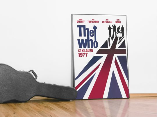 The Who Poster | Rock & Roll Poster | The Who Prints