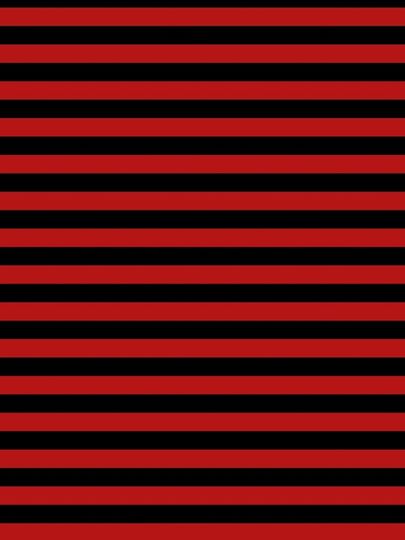 Blood Red and Black Horizontal Witch Stripes Leggings