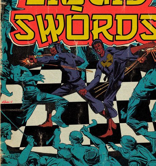 Liquid Swords - Hip Hop Comics Art Premium Matte Vertical Posters