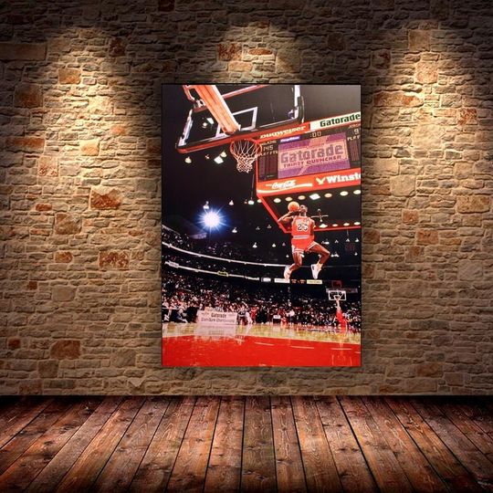 Michael Jordan Dunk Poster