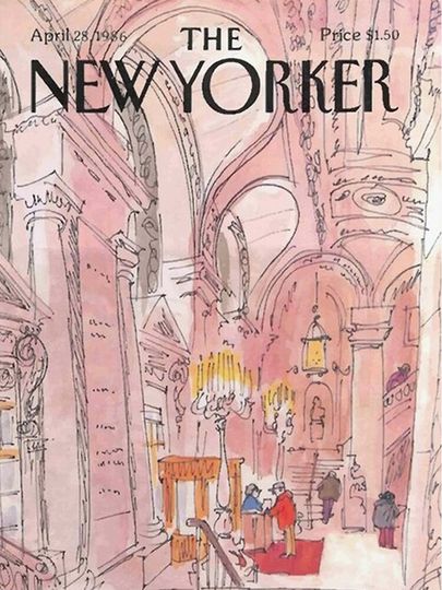 The New Yorker - 04-1986 Premium Matte Vertical Poster