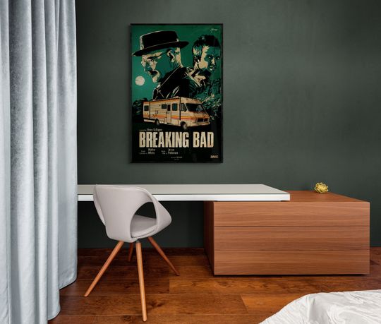 Breaking Bad, Breaking Bad Wall Art, Breaking Bad Poster