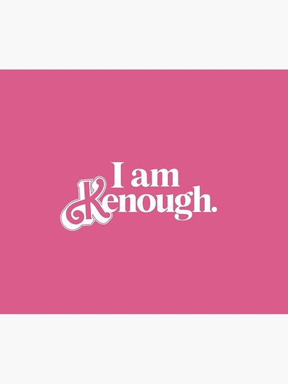 I Am Kenough Barbie Movie Tapestry