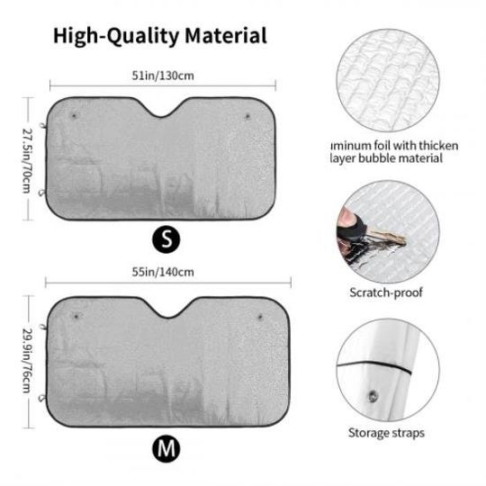 Nice Parking Spot Rita BlueyDad Dad Car Sunshade, BlueyDad Dad Car Shade