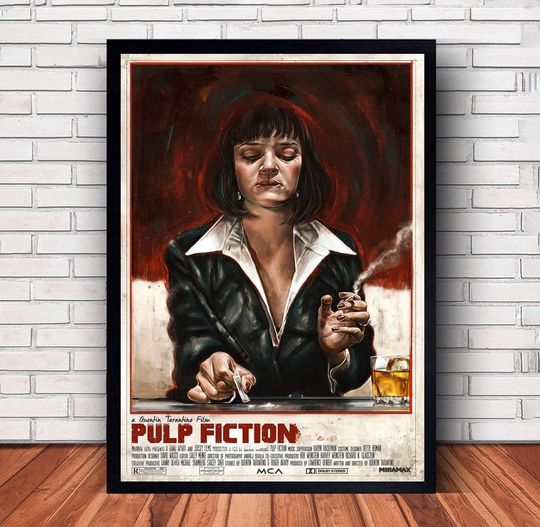 Pulp Fiction Movie Poster