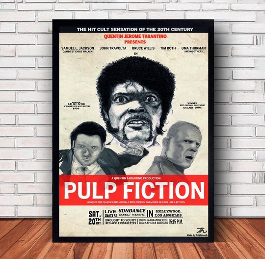 Pulp Fiction Movie Poster