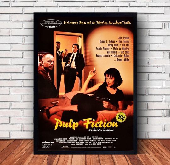 Pulp Fiction Movie Poster