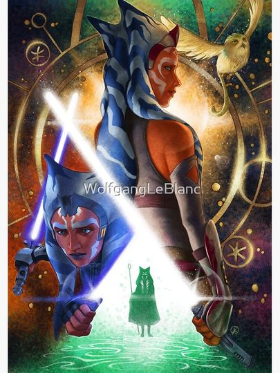 Ahsoka Tano Lives Premium Matte Vertical Poster