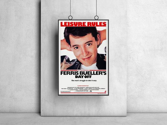 Ferris Buellers Day Off Movie Poster