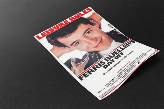 Ferris Buellers Day Off Movie Poster