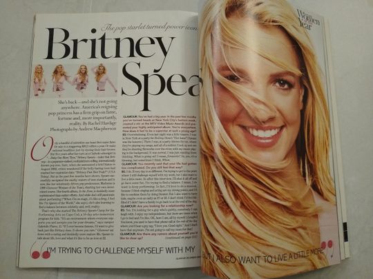 Vintage Britney Spears Cover Poster