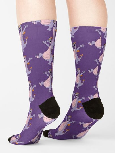 Figment - Theme Park Art Socks