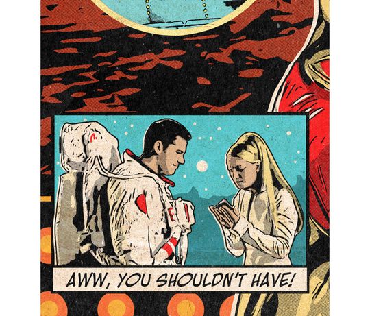 Britney Spears - Oops! I Did It Again Vintage Comic Cover poster