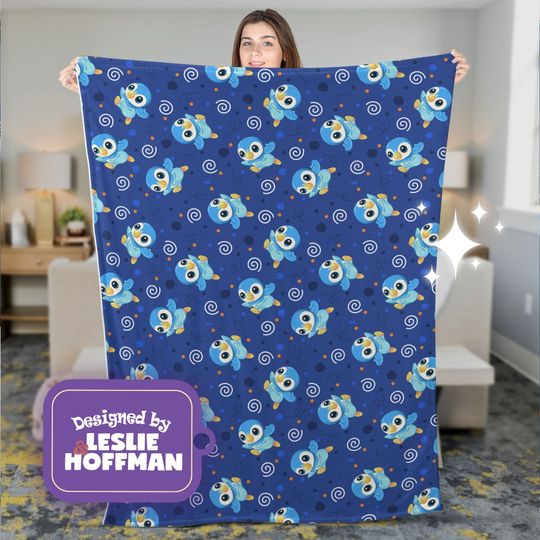 Piplup PKM Blanket, Fleece Blanket