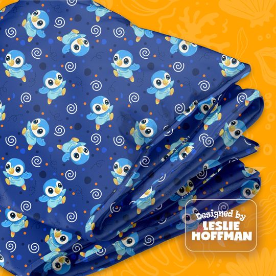Piplup PKM Blanket, Fleece Blanket
