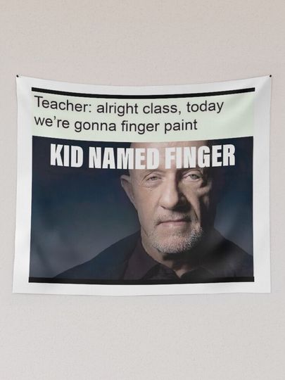 Kid named finger Tapestry