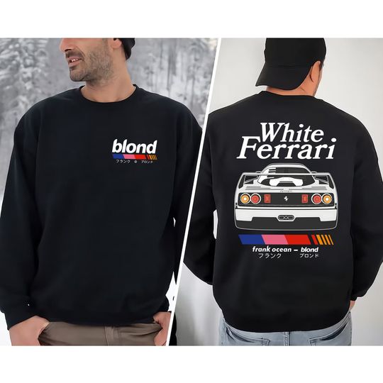 Frank Ocean Blond White Ferrar T Shirt