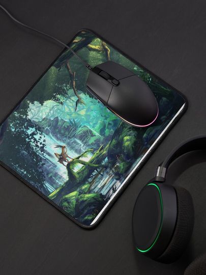 Princess Mononoke Forest 2 Mouse Pad