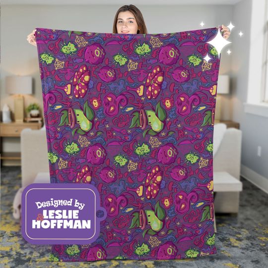 Victreebel Poison PKM Blanket, Fleece Blanket