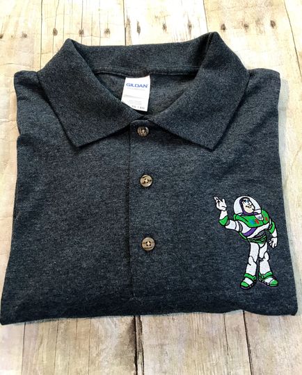 Buzz Lightyear Embroidered Polo Shirt