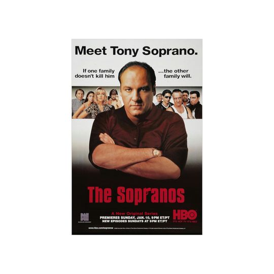 The Sopranos (HBO) Poster