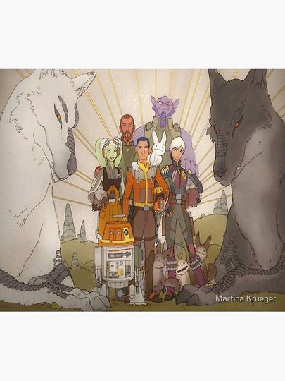 Spectres Mural Full Premium Matte Vertical Poster