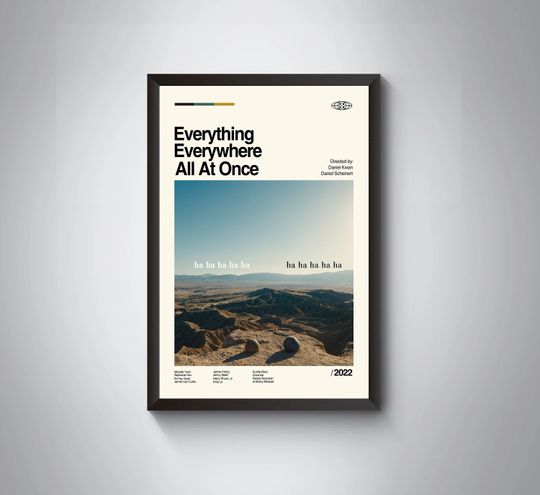 Everything Everywhere All at Once - Dan Kwan - Minimalist Poster