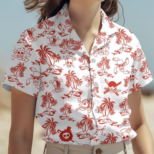 One Piece Shirt, One Piece Hawaiian Shirt