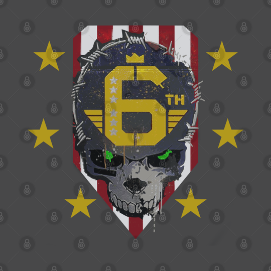 6th Street - Cyberpunk 2077 - T-Shirt