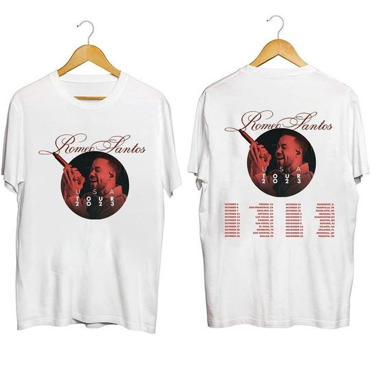 Romeo Santos 2023 Tour Formula Vol3 Shirt, Romeo Santos Fan Shirt