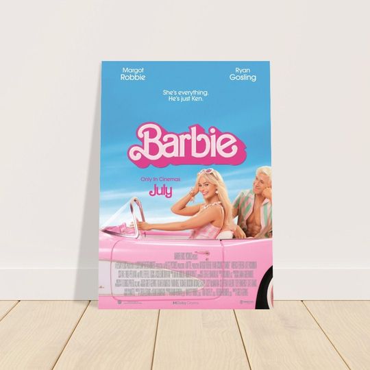 Barbie movie poster 2023 Poster