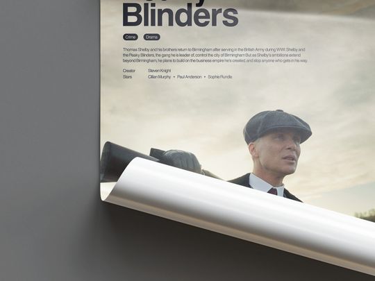 Peaky Blinders Poster - Peaky Blinders Tv Show Print