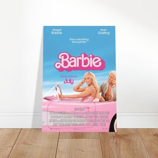 Barbie movie poster 2023 Poster