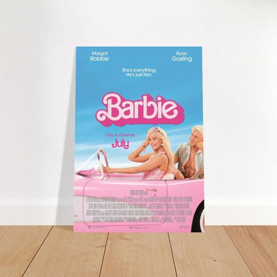 Barbie movie poster 2023 Poster