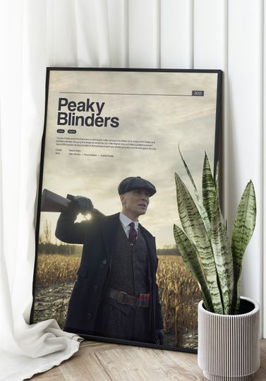 Peaky Blinders Poster - Peaky Blinders Tv Show Print