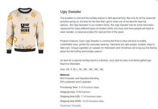 Black Sabbath Band 3D Ugly Sweater