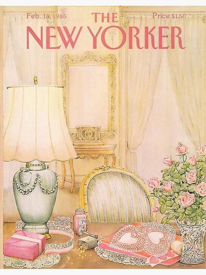The New Yorker vintage cover Premium Matte Vertical Poster