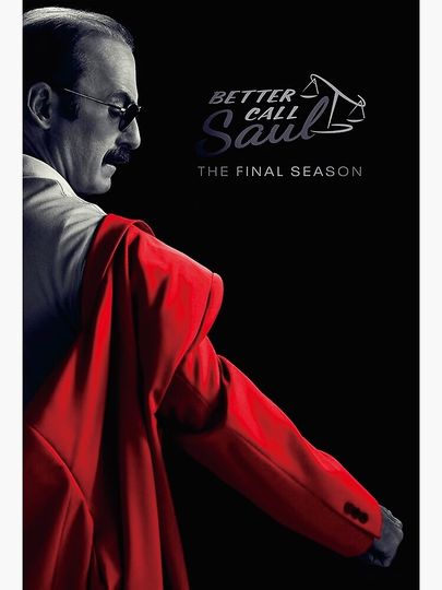 better call saul final season Premium Matte Vertical Poster